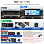 XTRONS BMW 5 Series 12.3in Android Head Unit Qualcomm 685 8GB RAM 256GB
