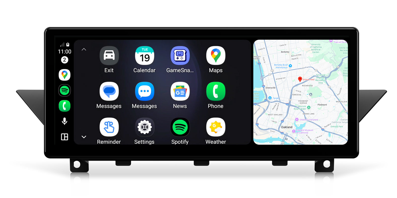 Xtrons QWBX24CIB12X1 BMW X1 E84 12.3in Android Head Unit Car Stereo
