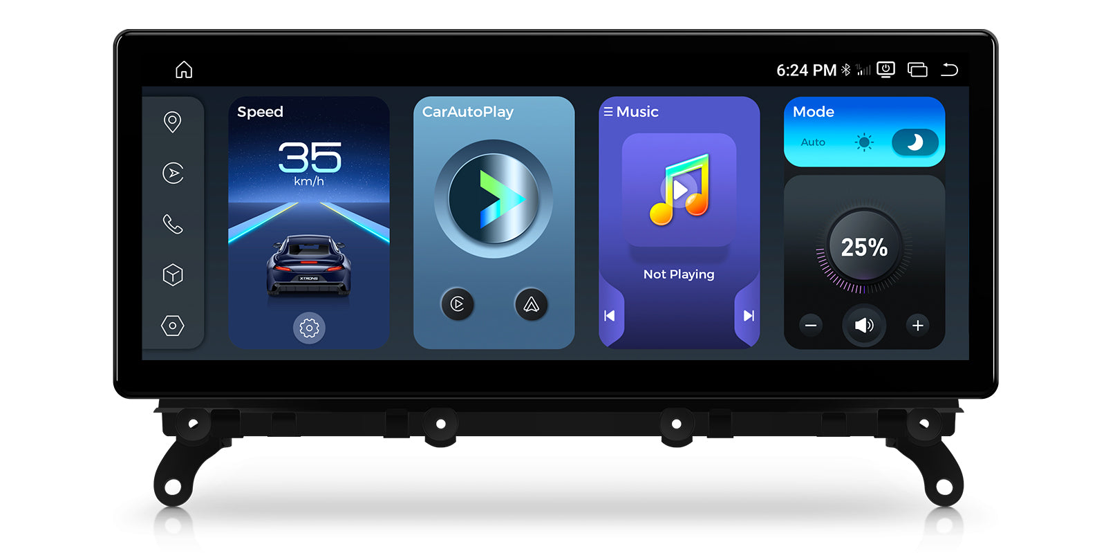 XTRONS QWBX24CIB12X3 12.3" Android Head Unit Car Stereo, BMW X3 F25
