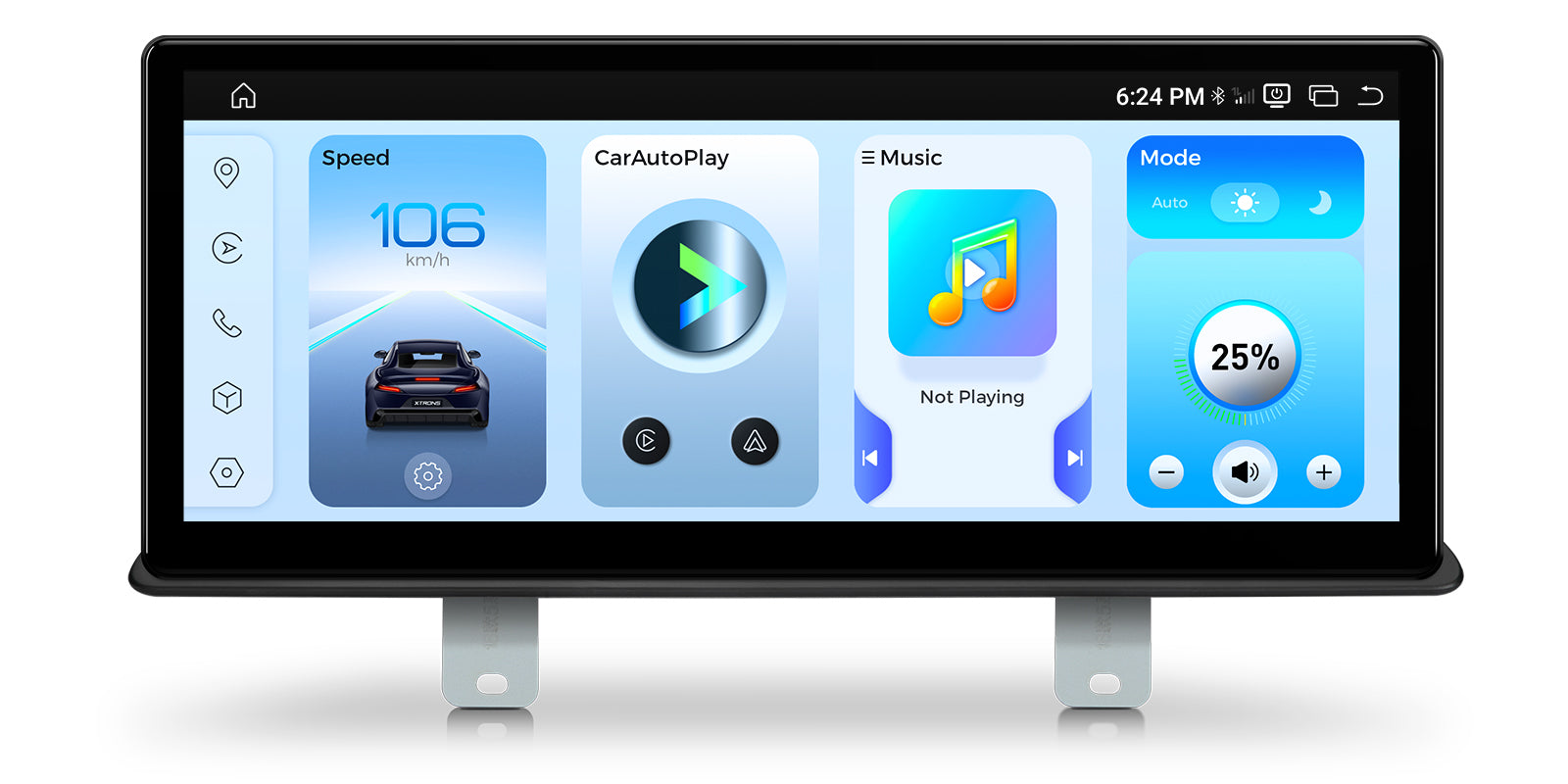 XTRONS BMW 5 Series G30 G31 12.3in 2K Android 14 Head Unit 8GB RAM 256GB