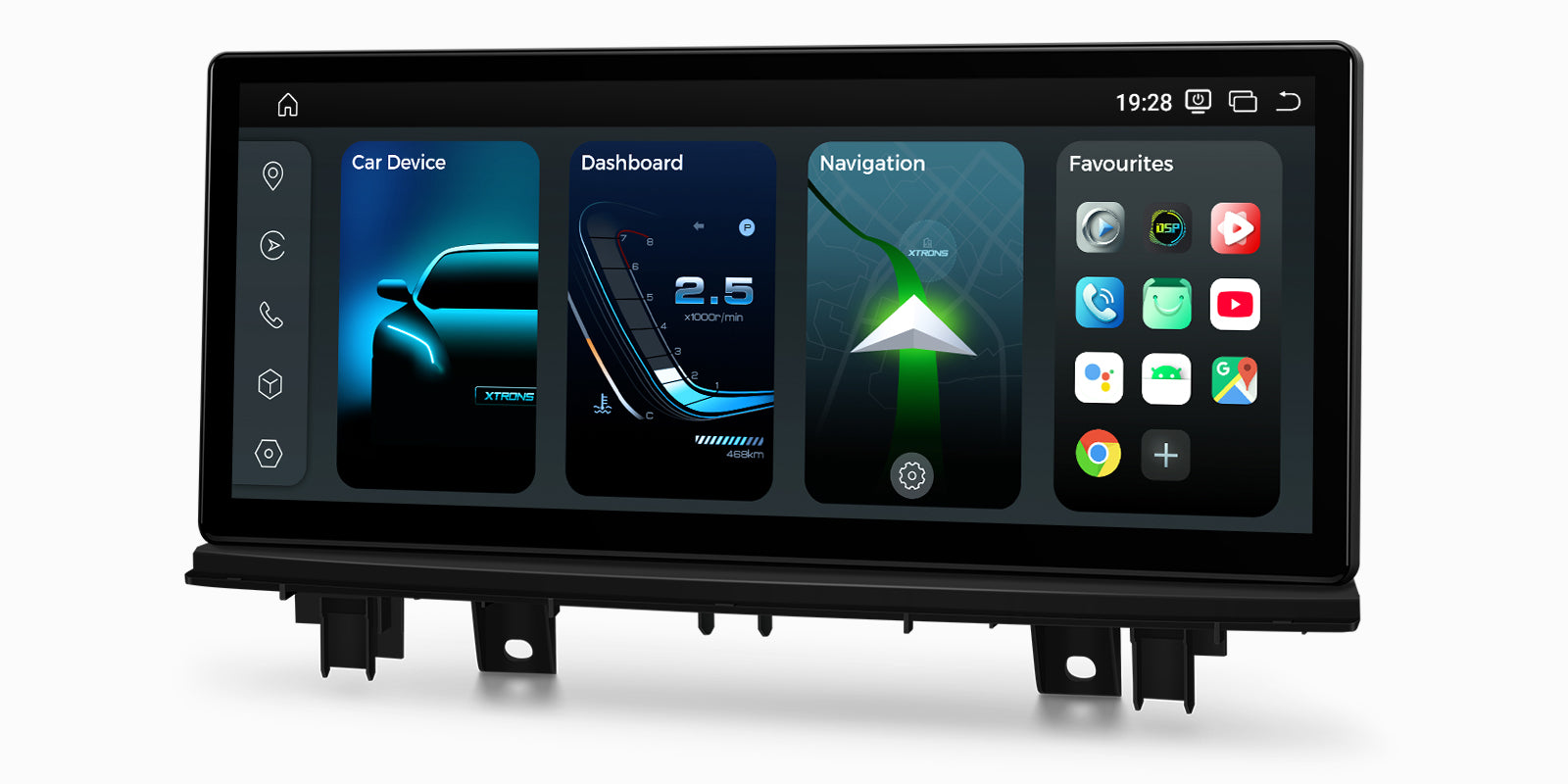 XTRONS QWBX24EVB12X1N 12.3in 2K Android Head Unit for BMW X1 X2