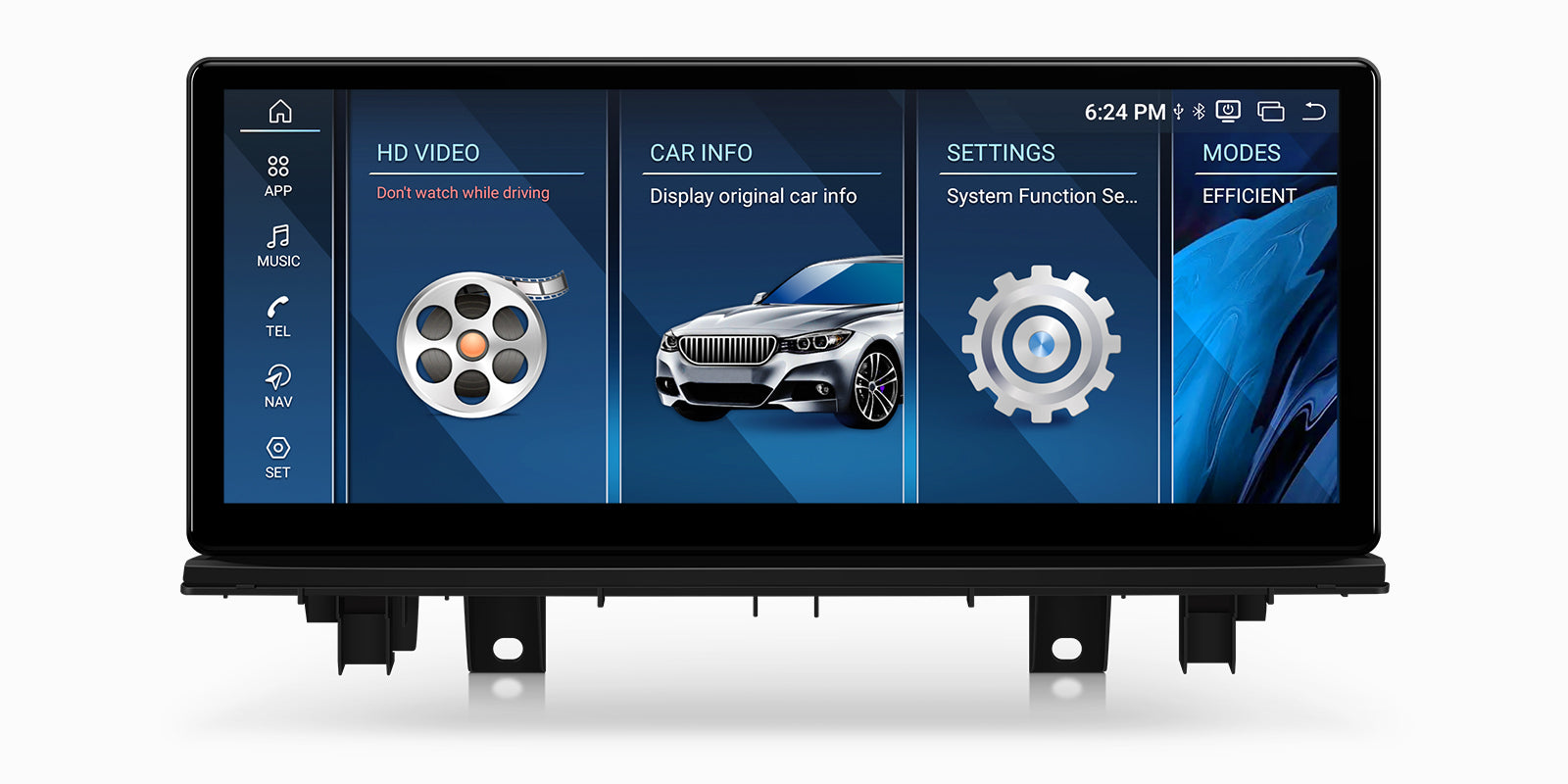 XTRONS QWBX24EVB12X1N 12.3in 2K Android Head Unit for BMW X1 X2