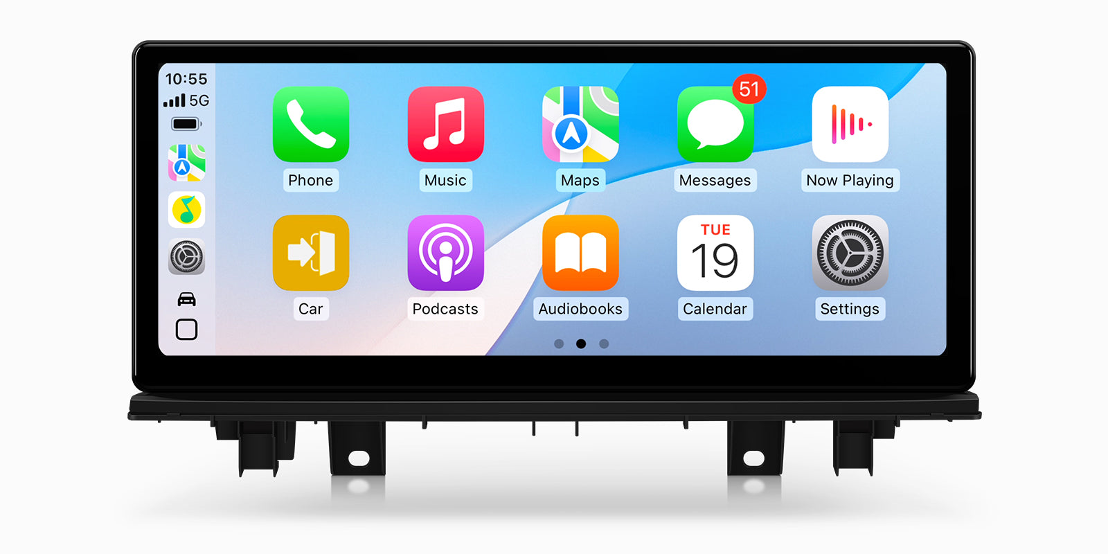 XTRONS QWBX24EVB12X1N 12.3in 2K Screen Android Car Stereo for BMW X1 F48 X2 F39