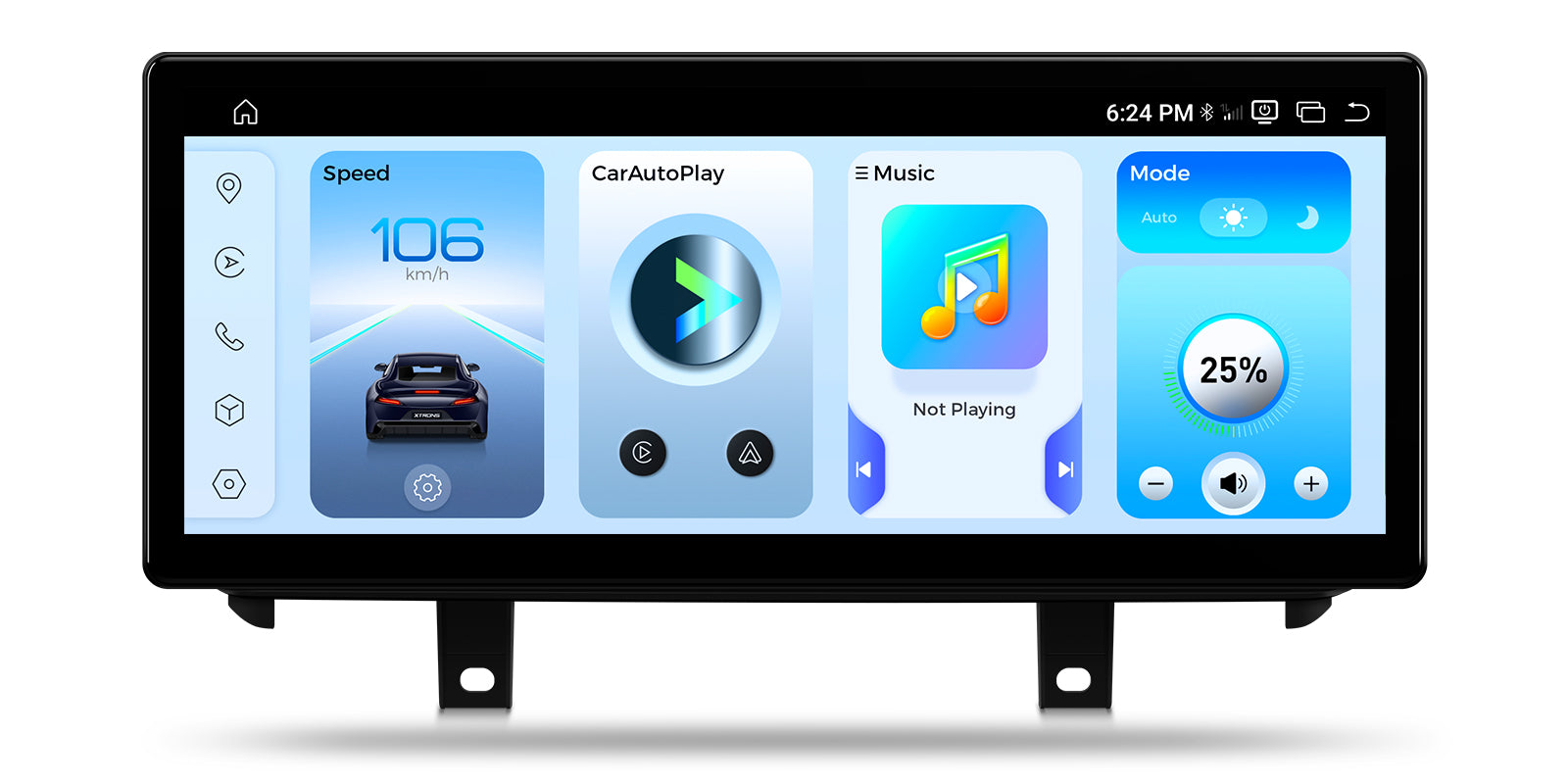 XTRONS 12.3in 2K Android Head Unit for BMW X5 F15 X6 F16
