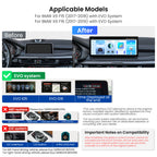 XTRONS 12.3in 2K Android Head Unit for BMW X5 F15 X6 F16
