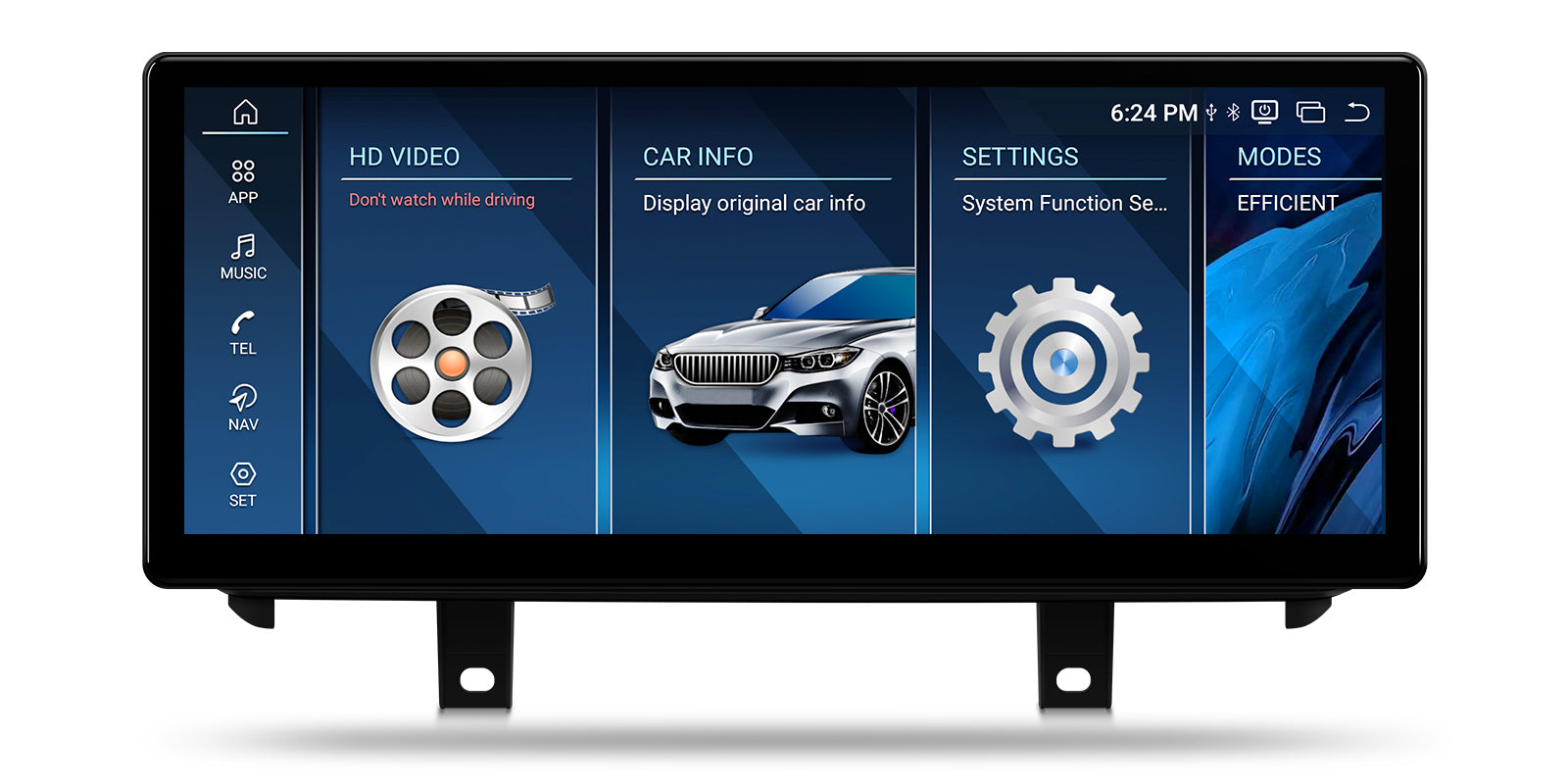 XTRONS 12.3in 2K Android Head Unit for BMW X5 F15 X6 F16