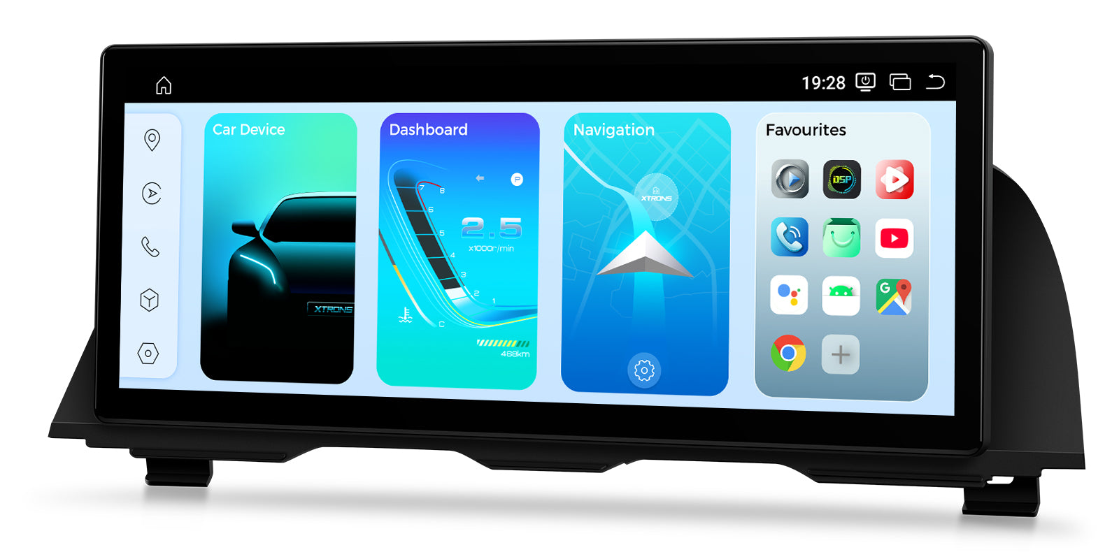 XTRONS QWBX24NB12FV 12.3" Android Head Unit for BMW 5 Series