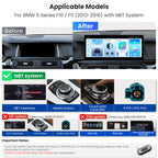 XTRONS QWBX24NB12FV 12.3" Android Head Unit for BMW 5 Series