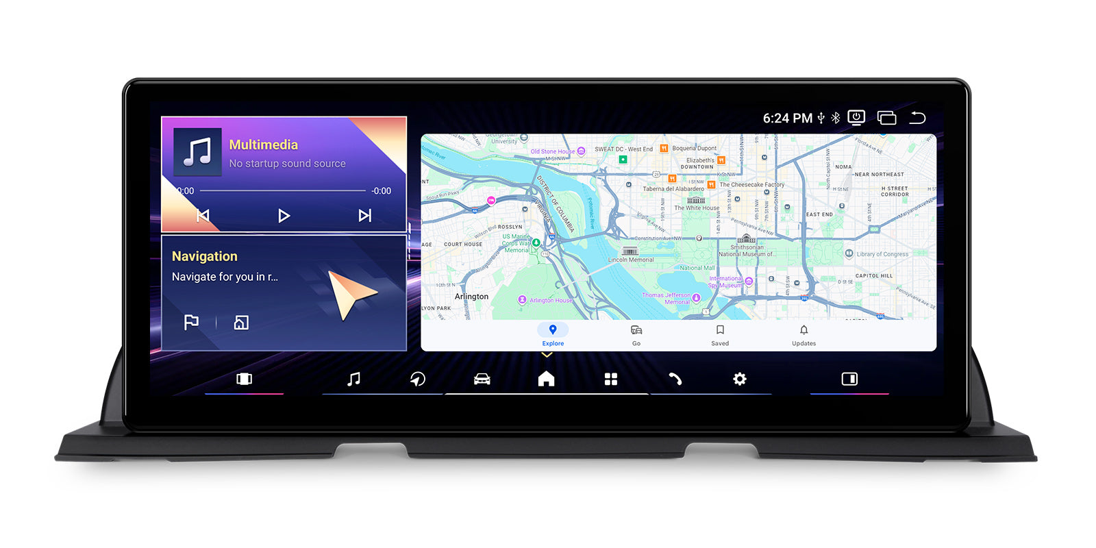 XTRONS QWBX24NB12SX BMW 6 Series 12.3in Android 14 Head Unit 8GB RAM 256GB ROM