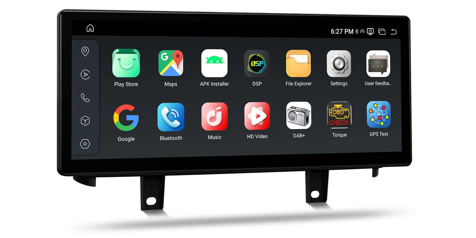 XTRONS BMW X5 X6 12.3" Widescreen Android Head Unit QWBX24NB12X5N