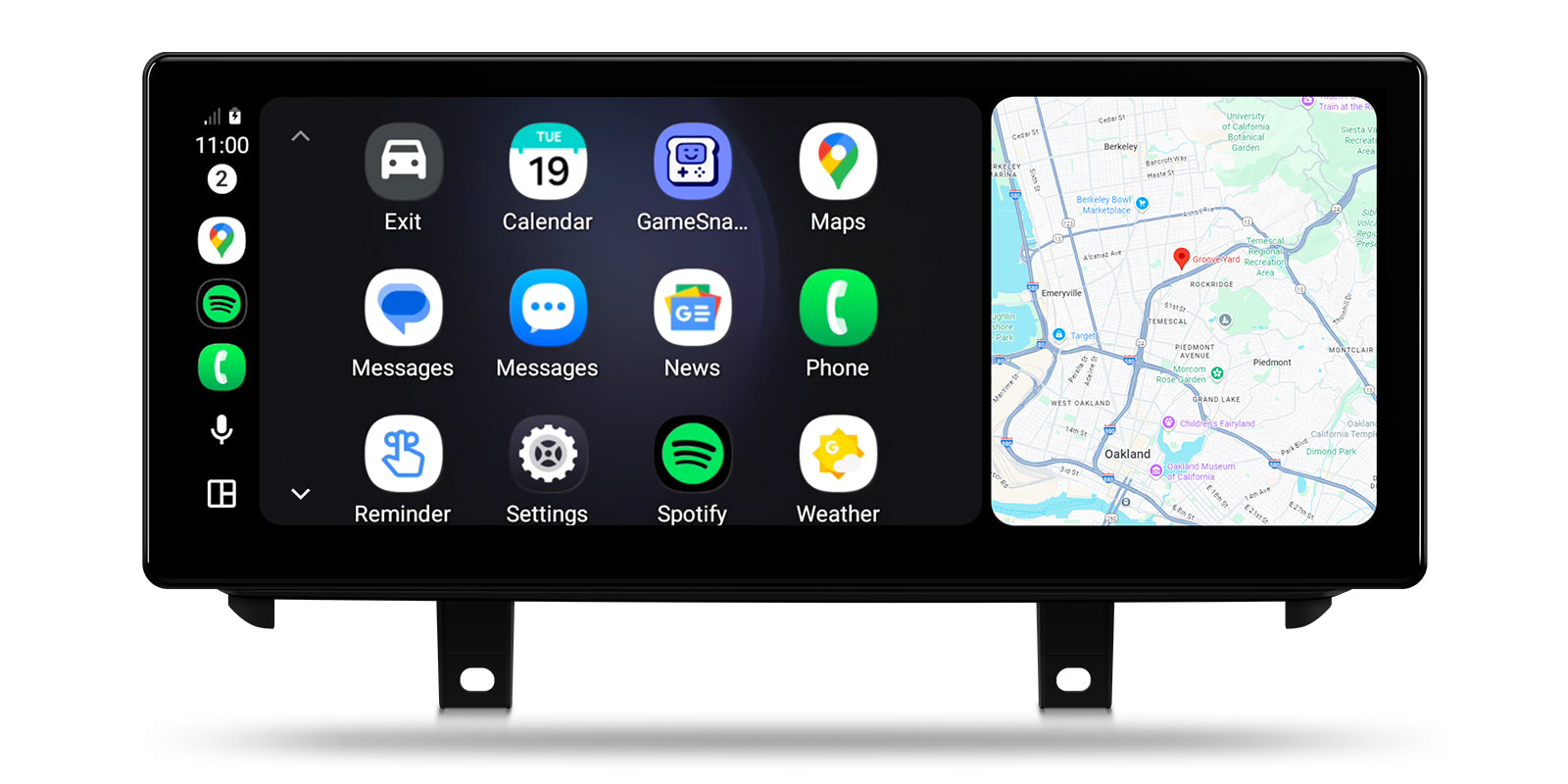 XTRONS QWBX24NB12X5N BMW X5 X6 OEM-Style Widescreen Android Head Unit 12.3" QHD 2K