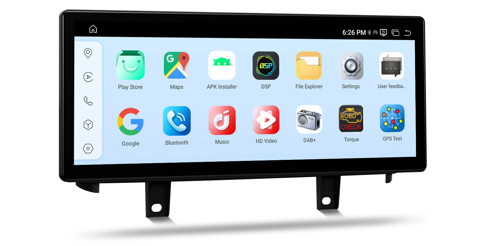 XTRONS QWBX24NB12X5N BMW X5 X6 OEM-Style Widescreen Android Head Unit 12.3" QHD 2K