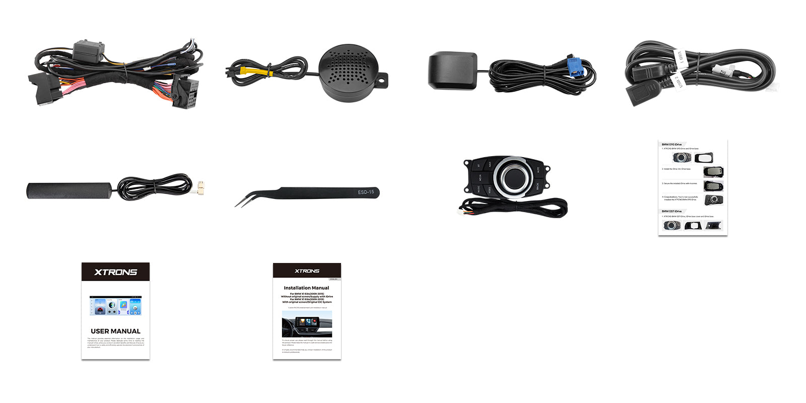 XTRONS QWBX24UMB12X1 12.3" Android Head Unit BMW X1 E84