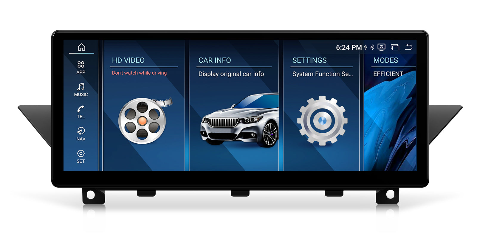 XTRONS QWBX24UMB12X1 BMW X1 E84 12.3in Android 14 Head Unit Q685