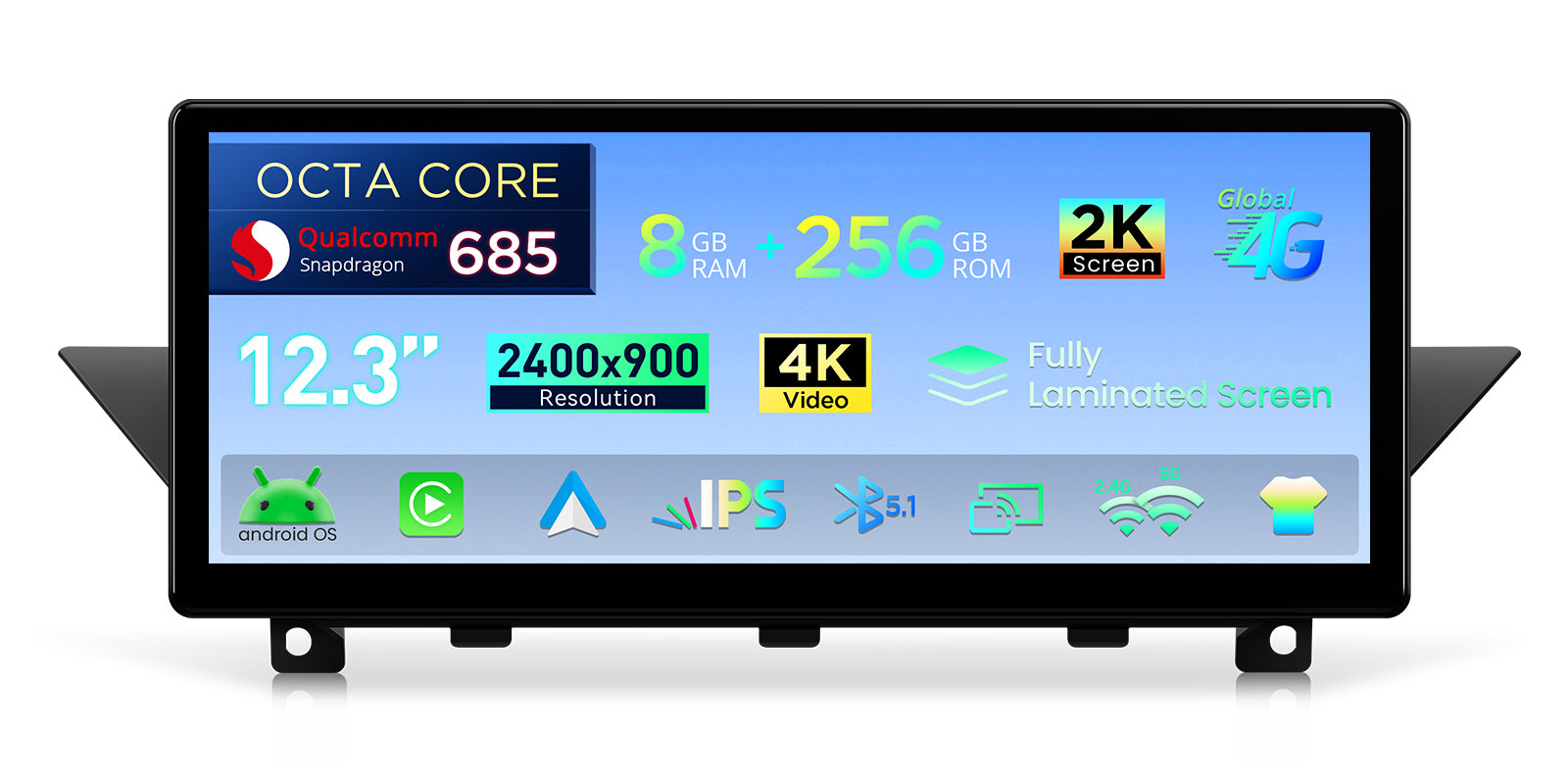 XTRONS QWBX24UMB12X1 BMW X1 E84 12.3in Android 14 Head Unit Q685