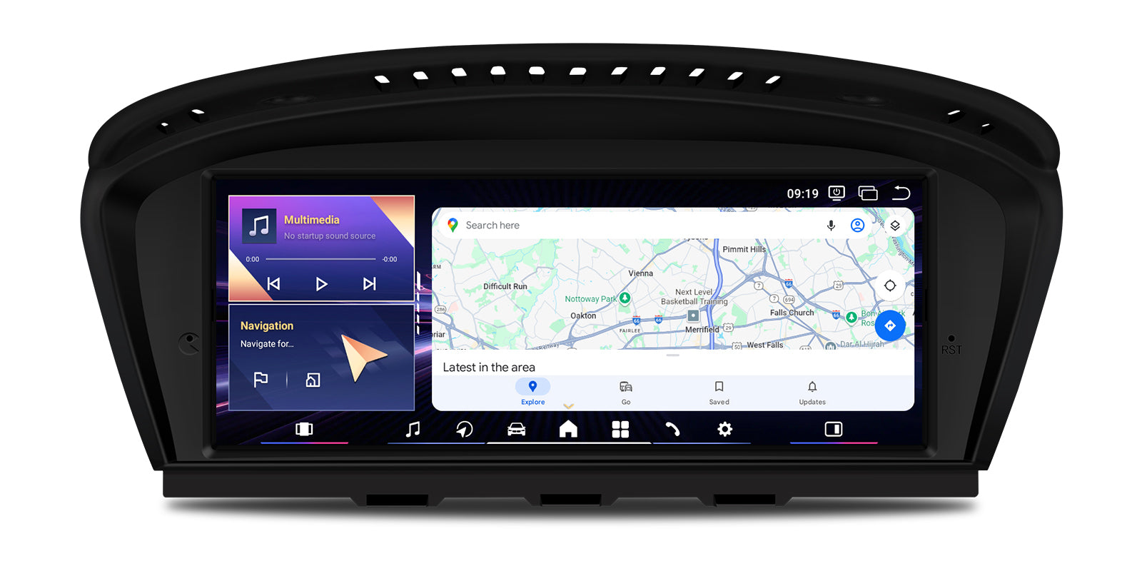 XTRONS QWBX8460CC BMW 3 Series 5 Series M3 M5 8.8in Android 14 Head Unit
