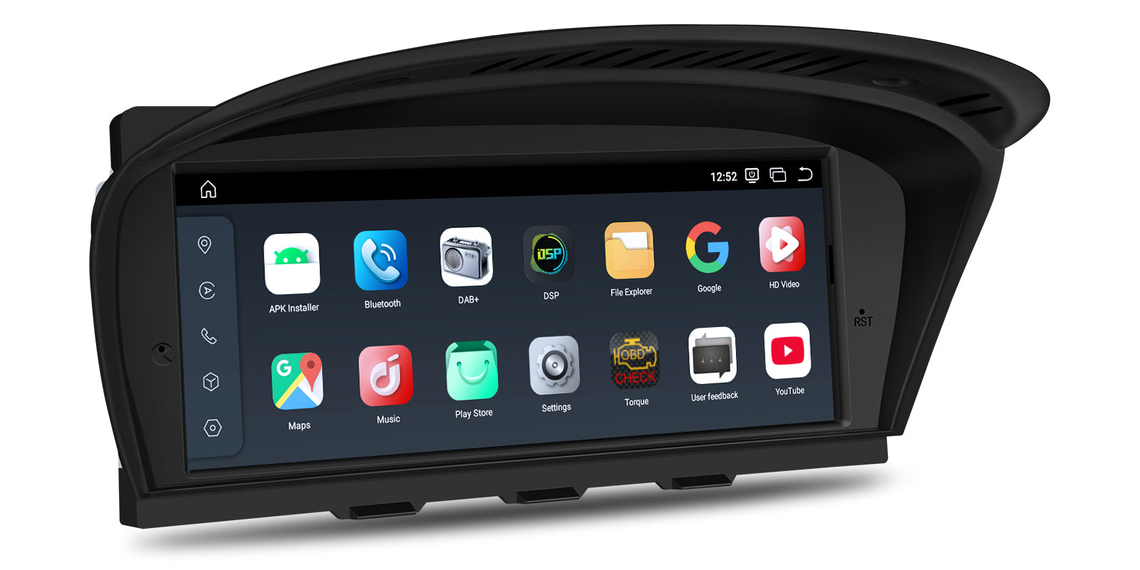 XTRONS QWBX8460CI 8.8" Android 14 Head Unit for BMW 3/5 Series M3 M5
