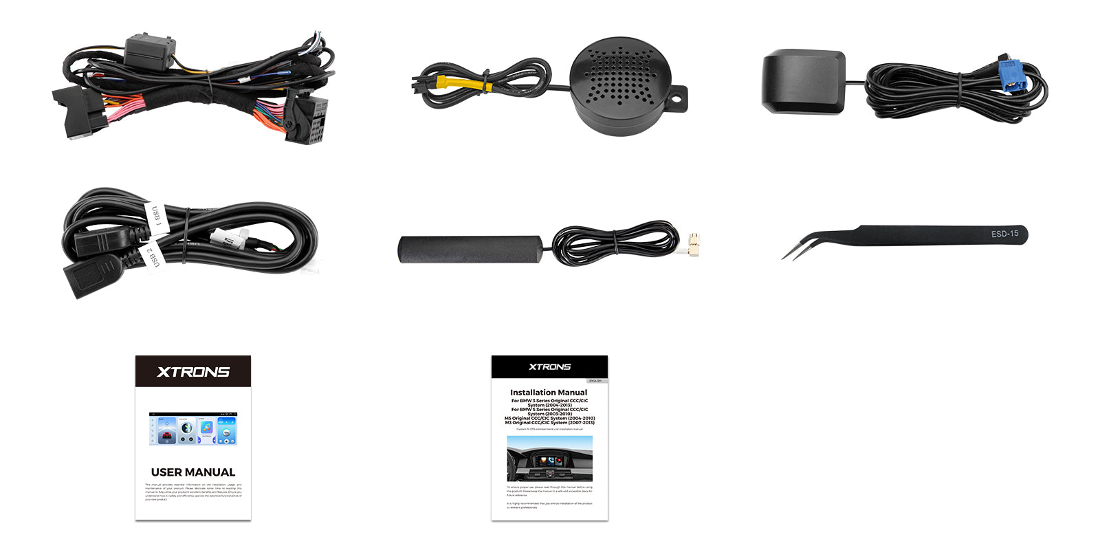 XTRONS QWBX8460CI 8.8" Android 14 Head Unit for BMW 3/5 Series M3 M5