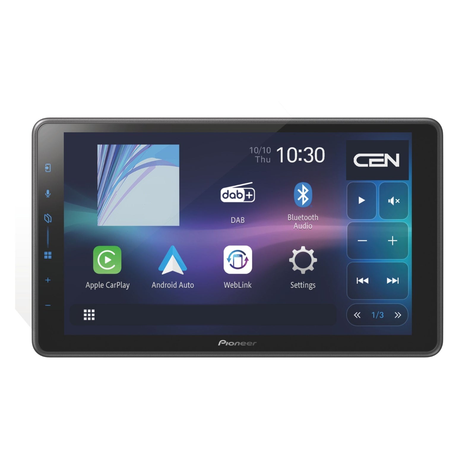 Pioneer SPH-EVO98DAB 9 Inch Apple CarPlay Android Auto Floating Car Van Stereo