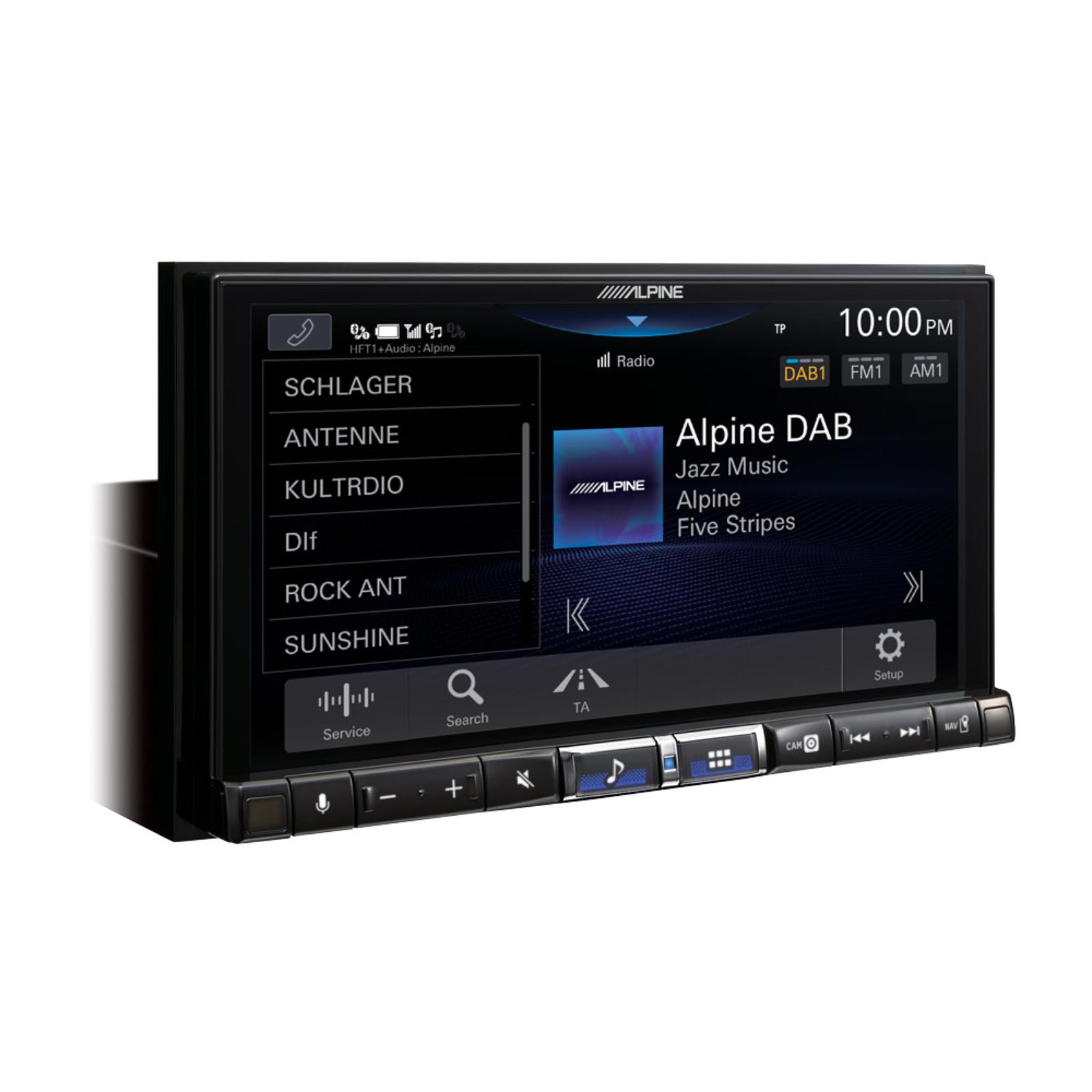 Alpine ILX-705D Digital Media Station with Apple CarPlay 7in DAB+ Radio