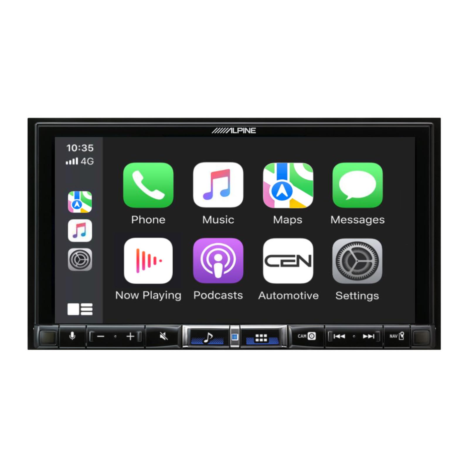 Alpine ILX-705D Digital Media Station 7" Apple CarPlay DAB Bluetooth