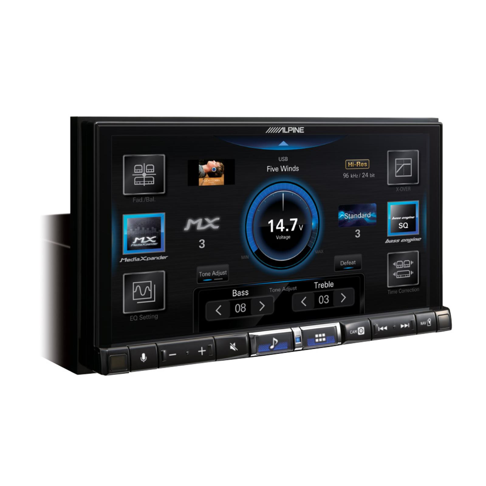 Alpine ILX-705D Apple CarPlay Android Auto DAB Bluetooth 7" Stereo