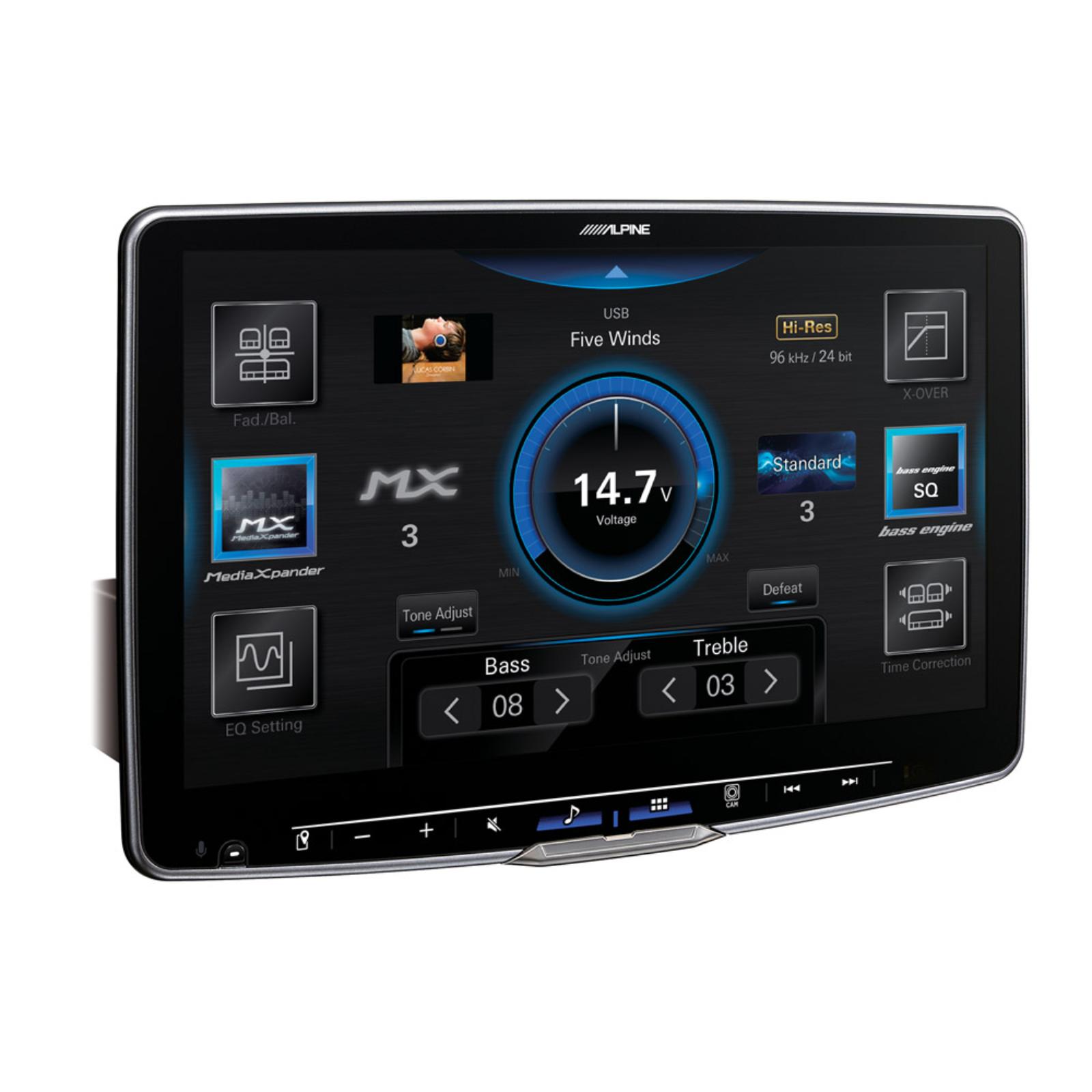 Alpine ILX-F115D Halo 11 Apple CarPlay Android Auto DAB 11" Car Stereo