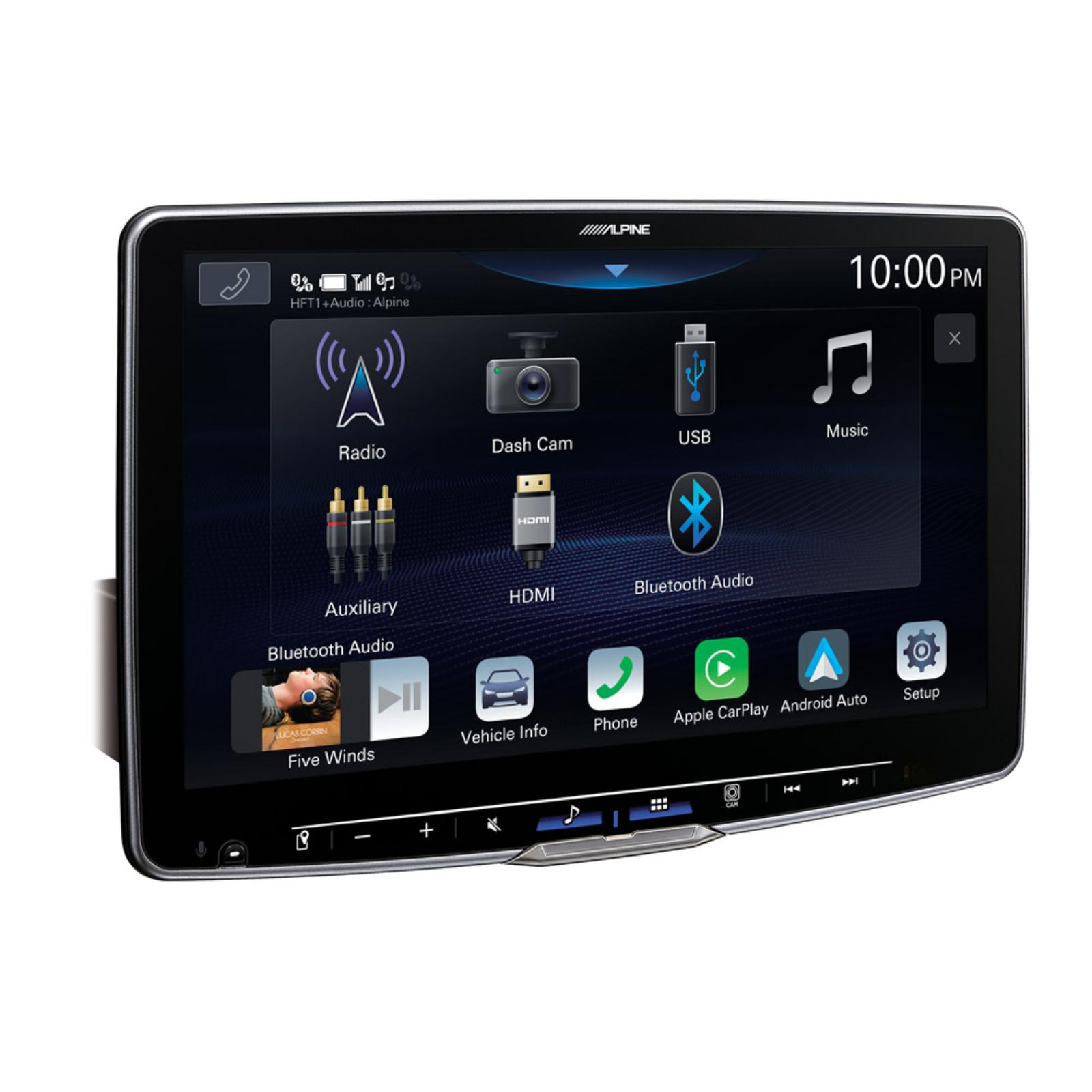 Alpine ILX-F115D Halo 11 CarPlay Android Auto DAB Bluetooth Stereo