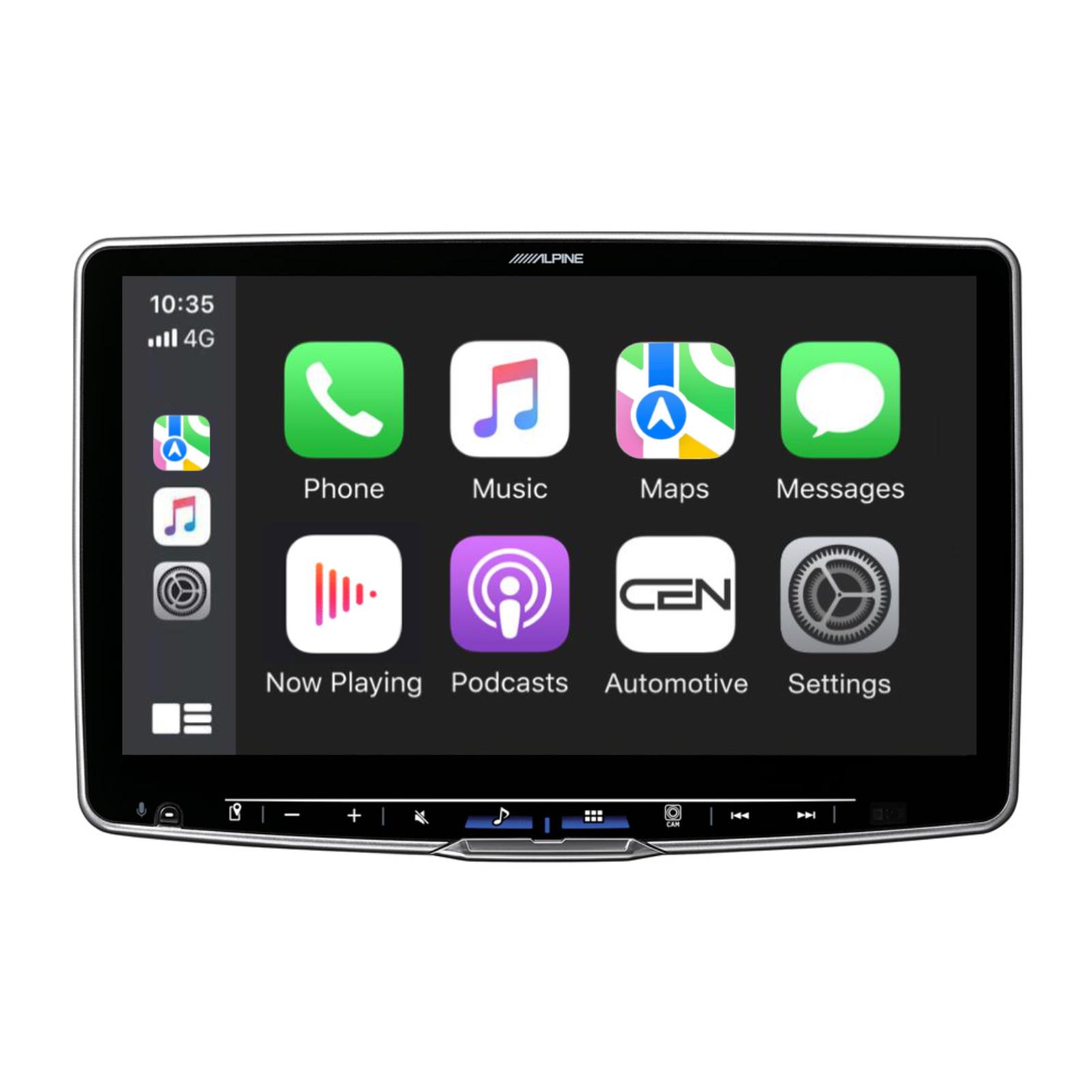 Alpine ILX-F115D Halo 11 Digital Media Station 1280 x 720p CarPlay