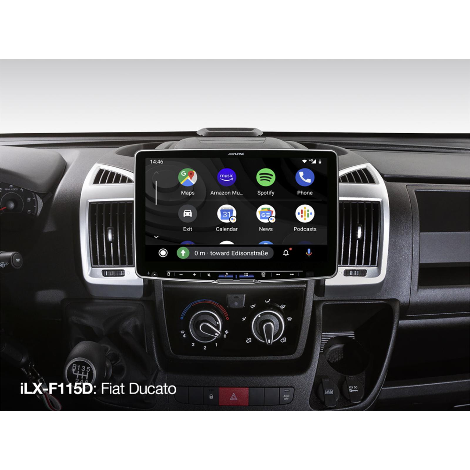 Alpine ILX-F115D Halo 11 Apple CarPlay Android Auto DAB 11" Car Stereo
