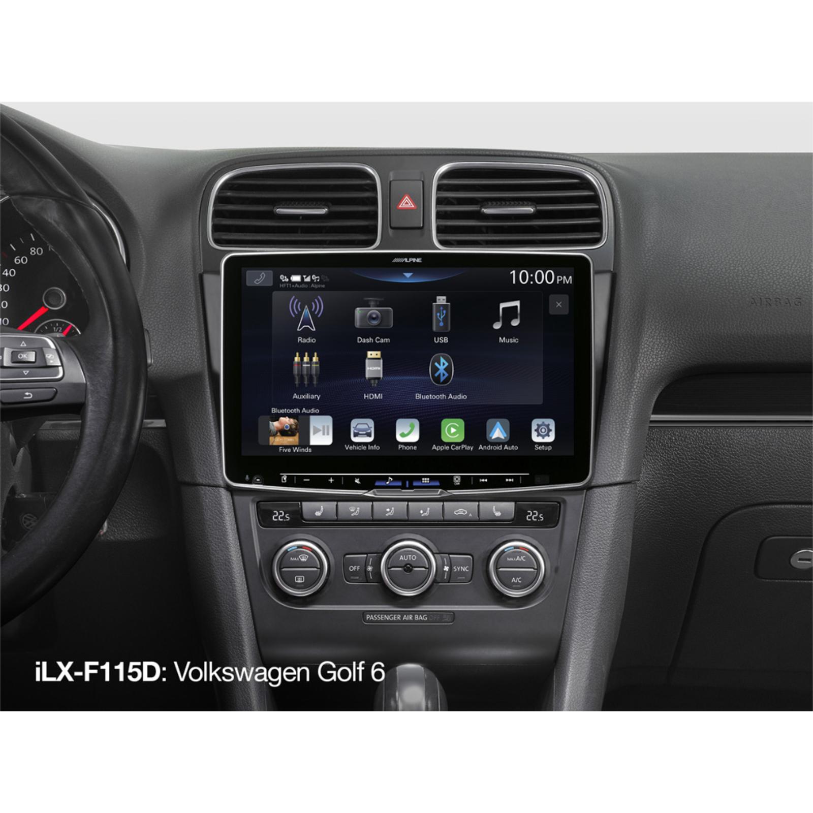 Alpine ILX-F115D Halo 11 Apple CarPlay Android Auto DAB 11" Car Stereo
