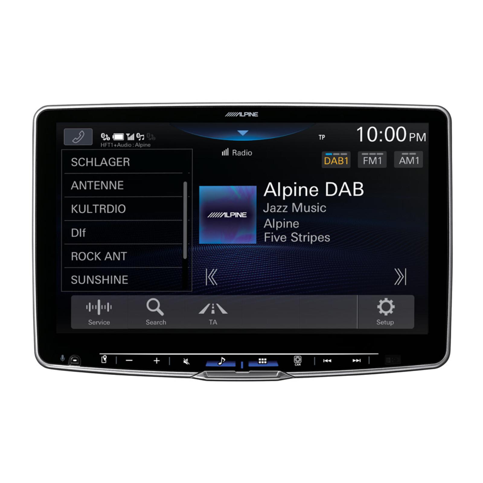 Alpine ILX-F115D Halo Apple CarPlay Android Auto DAB Car Stereo