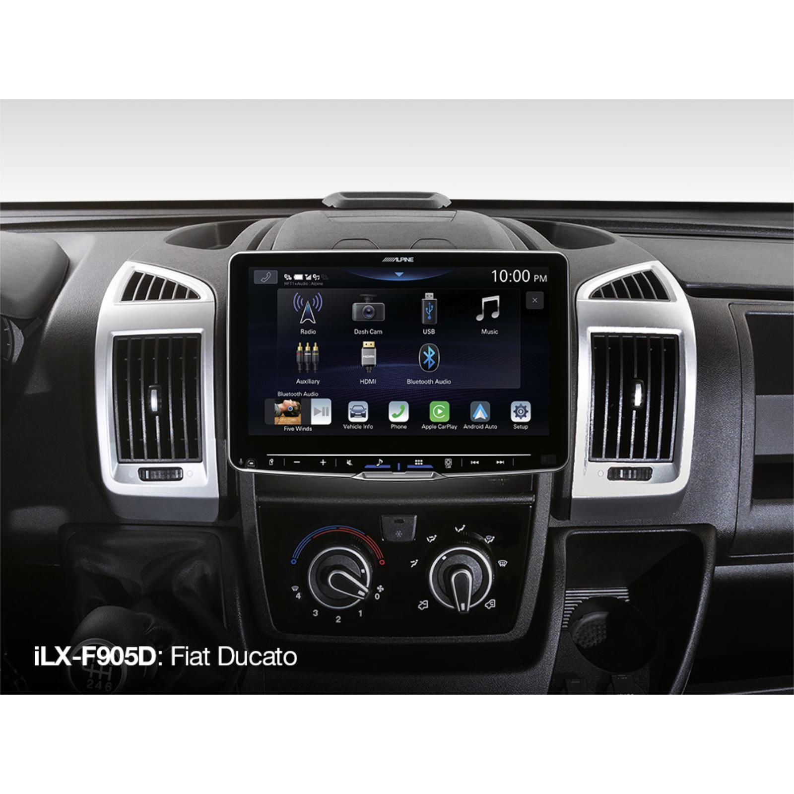 Alpine ILX-F905D Halo 9 Apple CarPlay Android Auto DAB 9" Car Stereo
