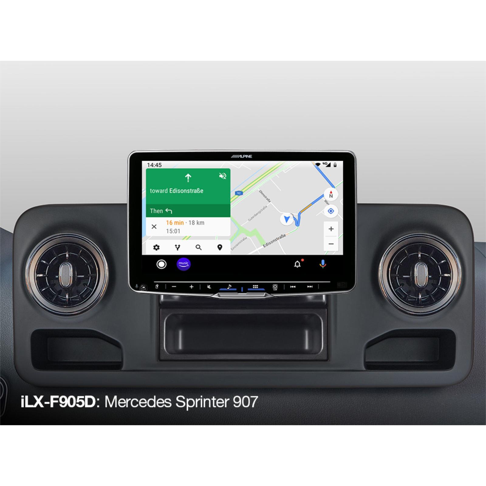 Alpine Halo9 ILX-F905D 9in Touchscreen Car Stereo
