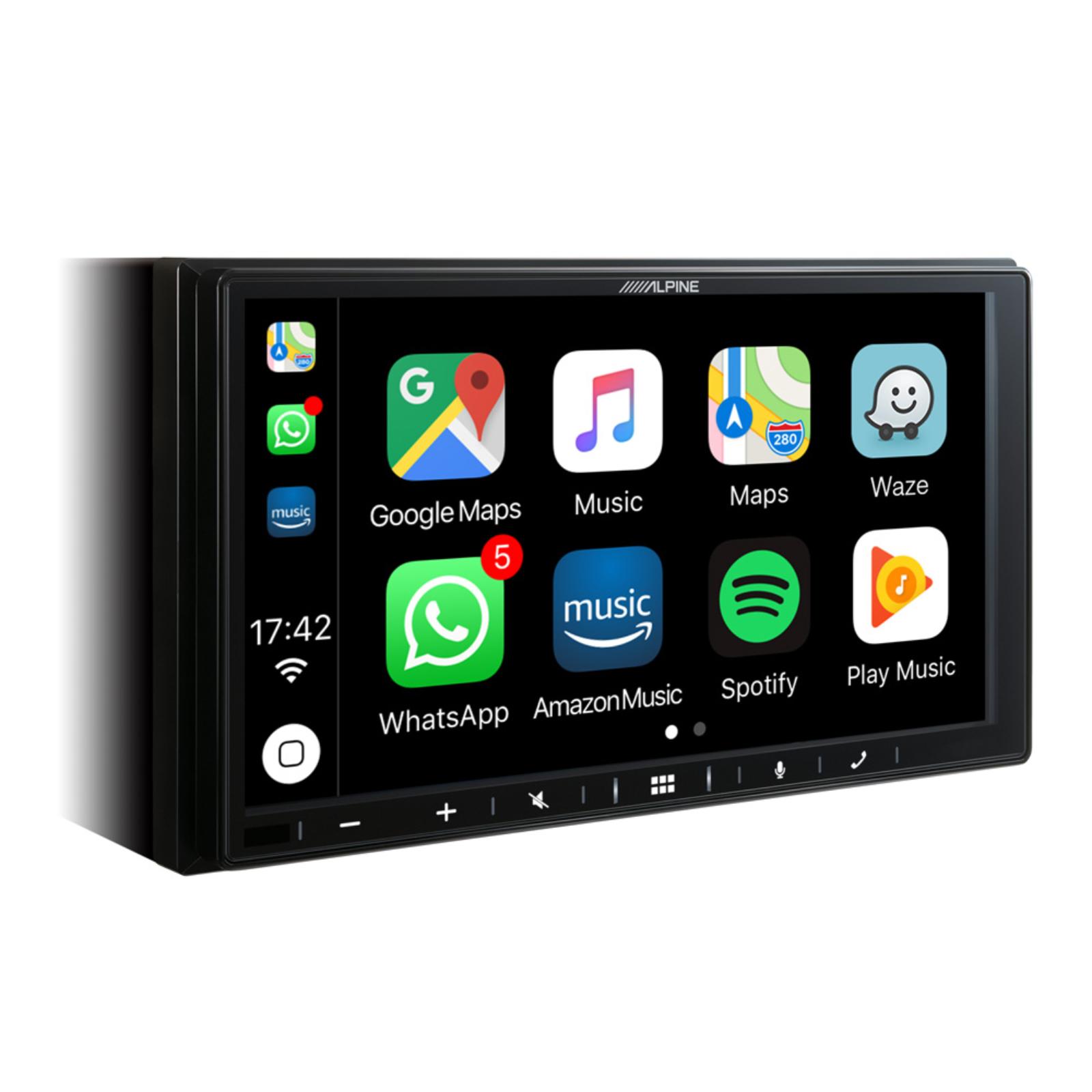 Alpine iLX-W650BT Digital Media Receiver 7in Apple CarPlay Android Auto