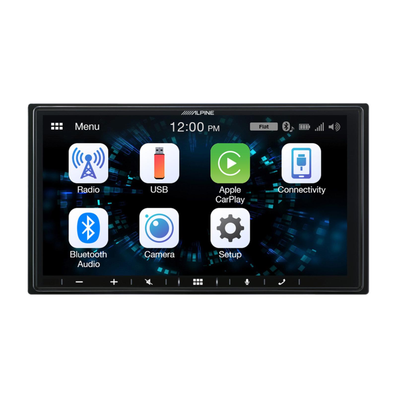 Alpine iLX-W650BT Digital Media Receiver 7in Apple CarPlay Android Auto