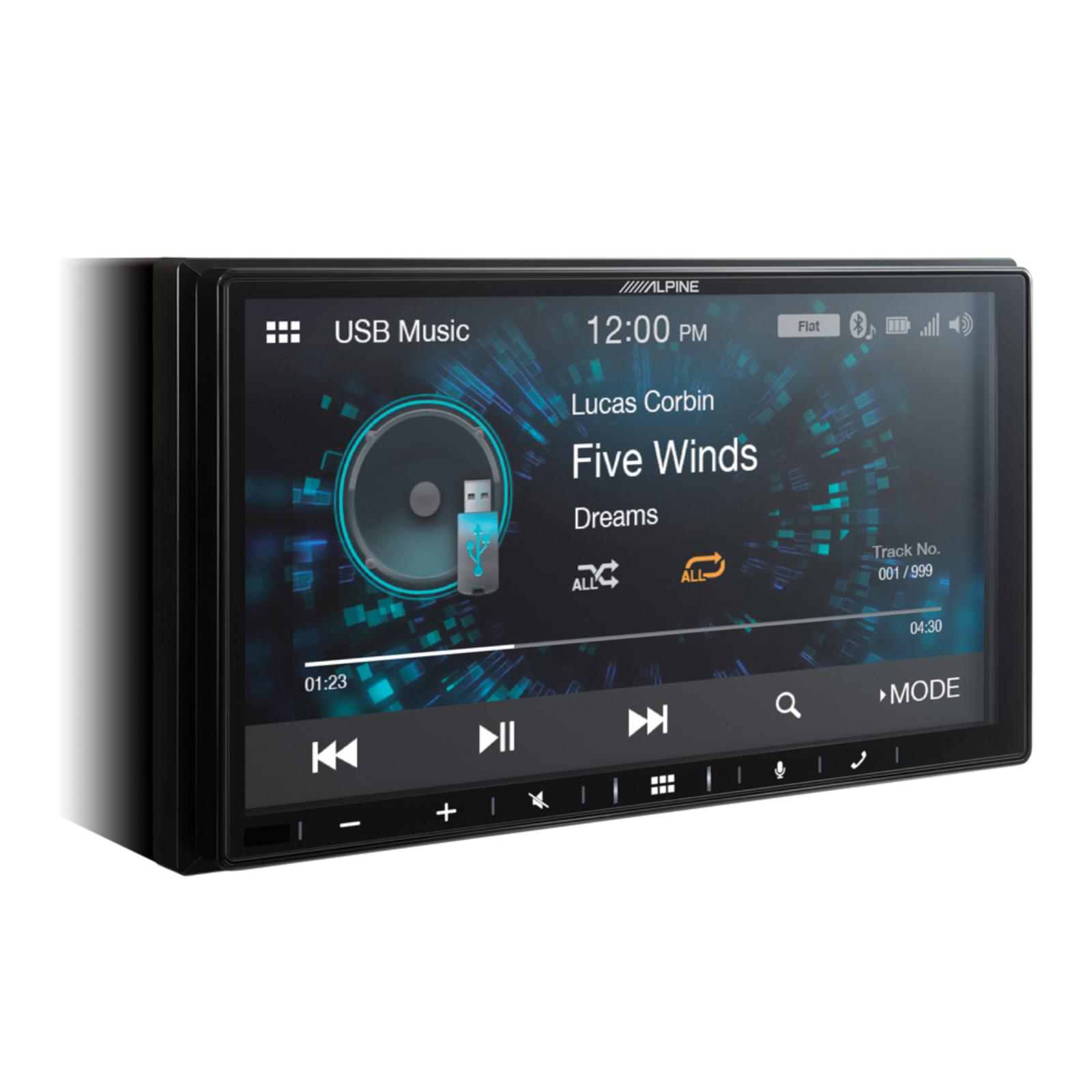 Alpine iLX-W650BT Digital Media Receiver 7in Apple CarPlay Android Auto