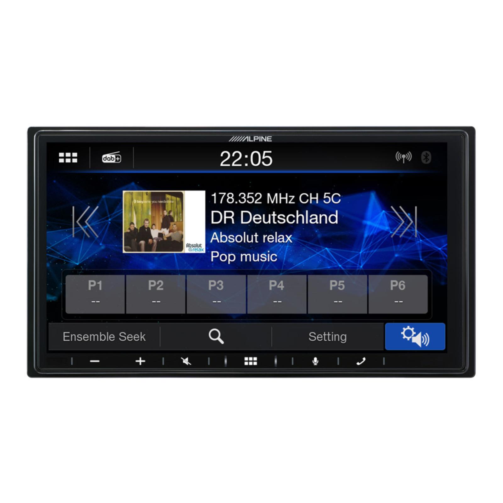 Alpine ILX-W690D Digital Media Receiver 7in CarPlay DAB Radio