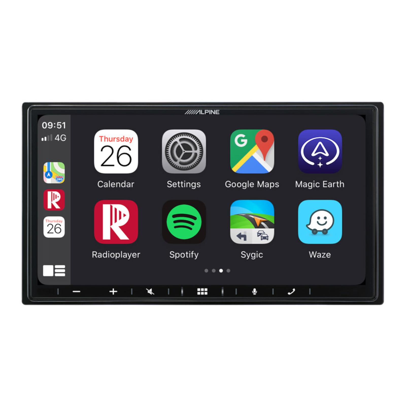 Alpine ILX-W690D Digital Media Receiver 7in Apple CarPlay DAB