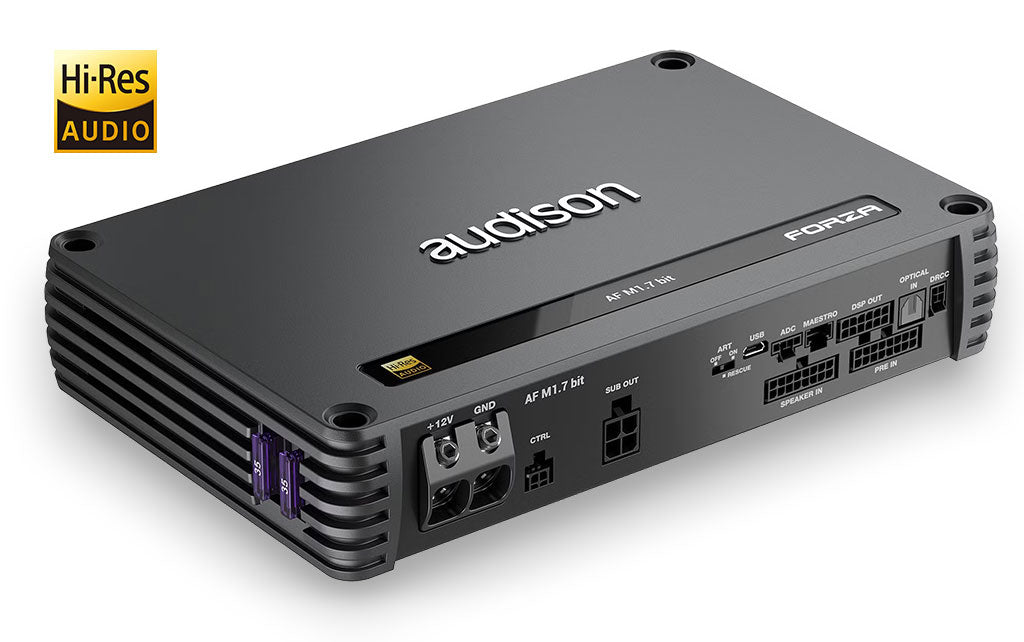 Audison Forza AF M1.7 Bit DSP Amplifier 1200W Class-D