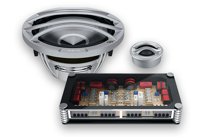 Audison Thesis TH K2 II P Coro 2-Way Car Speaker Kit 300W