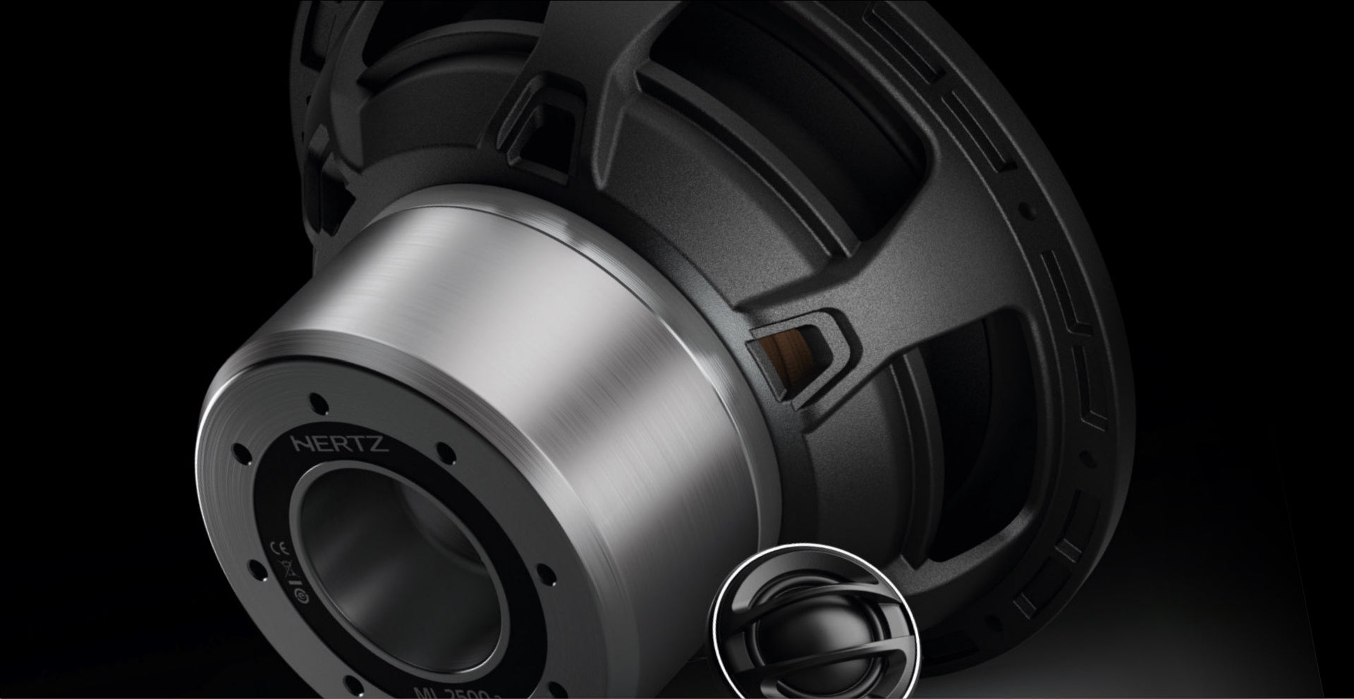 Hertz SPL Show SS 12 D2 Subwoofer 30cm Dual Voice Coil 2000W 2+2 Ohm