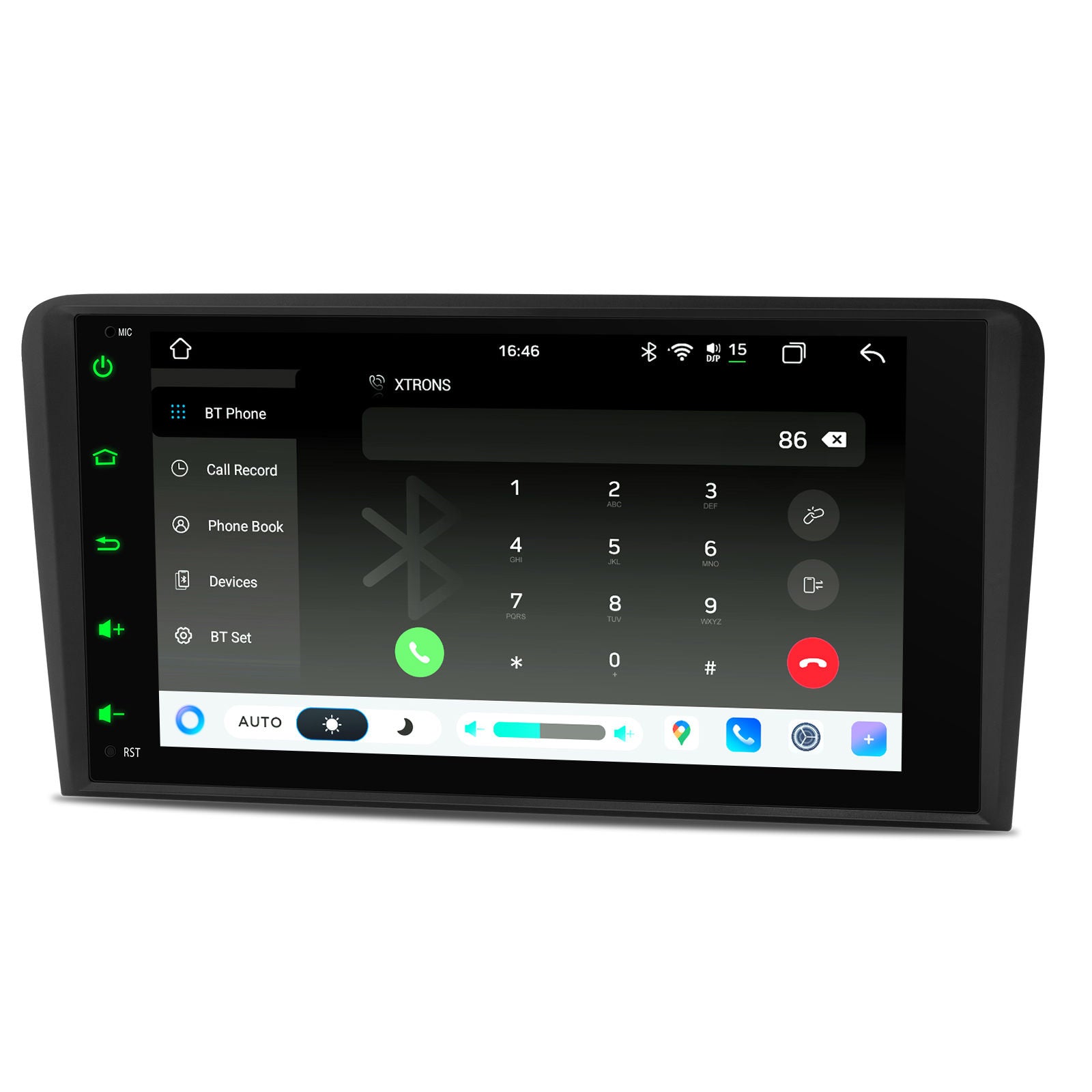XTRONS IMH84A3AL 8in Android 14 Car Stereo Wireless CarPlay Audi A3