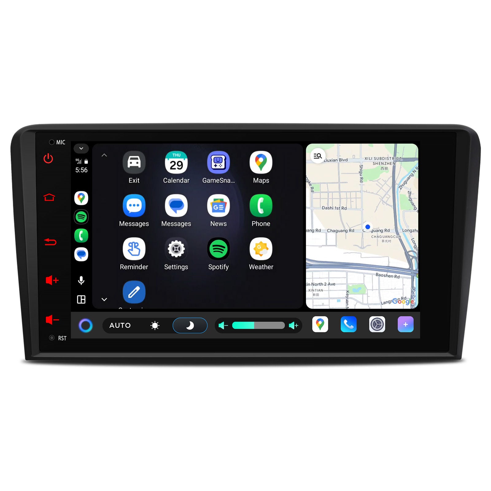 XTRONS IMH84A3AL 8in Android 14 Car Stereo Wireless CarPlay Audi A3