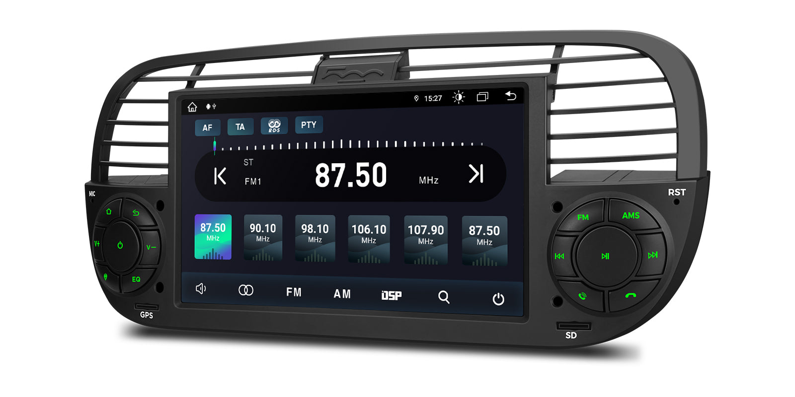 XTRONS IA7250FLBS 7in Wireless CarPlay Android Head Unit