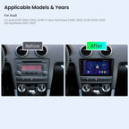 XTRONS ID80A3AL Audi A3 S3 RS3 8in Android Car Stereo Wireless CarPlay 4GB 64GB