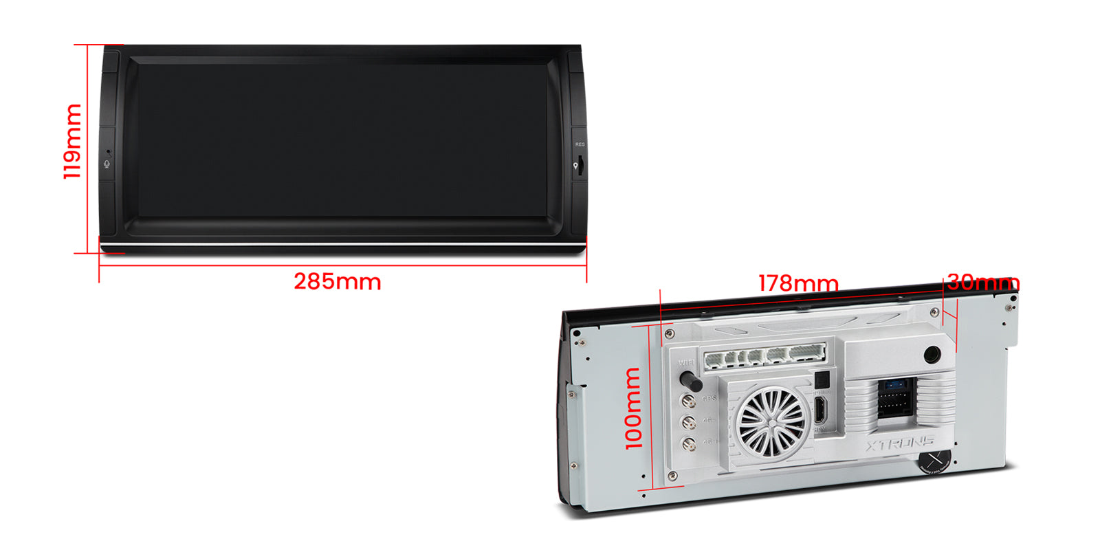 XTRONS IQ1453BH Qualcomm 665 Android 14 10.25" Head Unit for BMW X5 E53