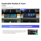 XTRONS IQ1453BH Qualcomm 665 Android 14 10.25" Head Unit for BMW X5 E53