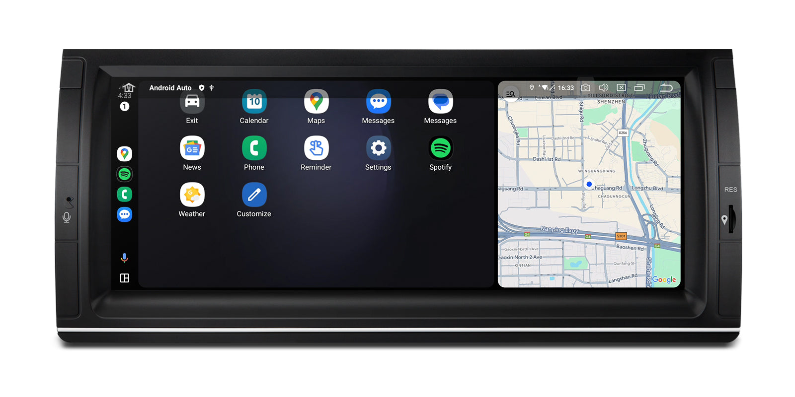 XTRONS IQ1453BH Qualcomm 665 Android 14 10.25" Head Unit for BMW X5 E53