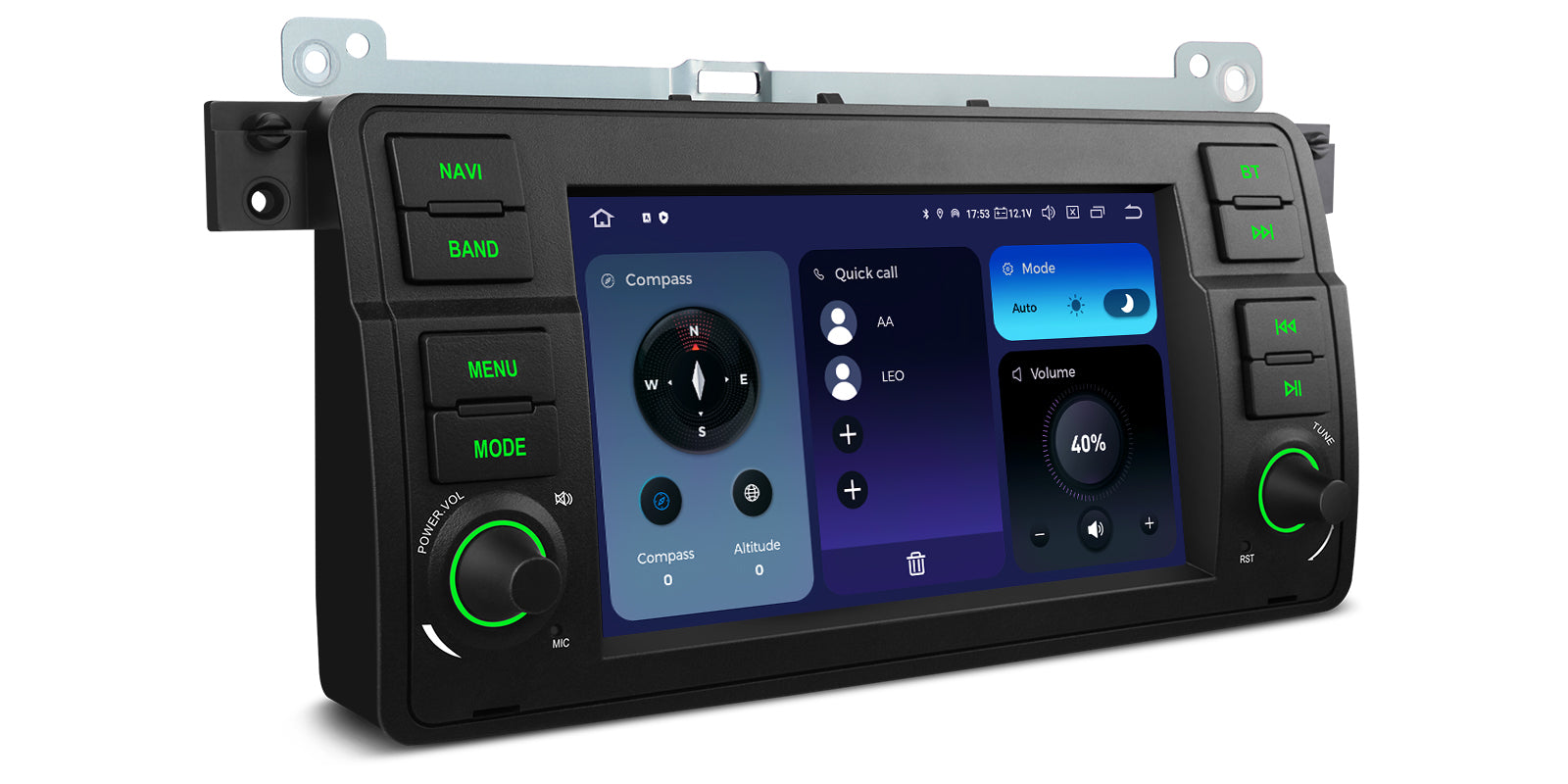 XTRONS IQ7446BL 7" Qualcomm 665 Android 14 Head Unit Car Stereo